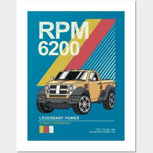 Dodge M80 Concept Pickup Truck Posters and Art